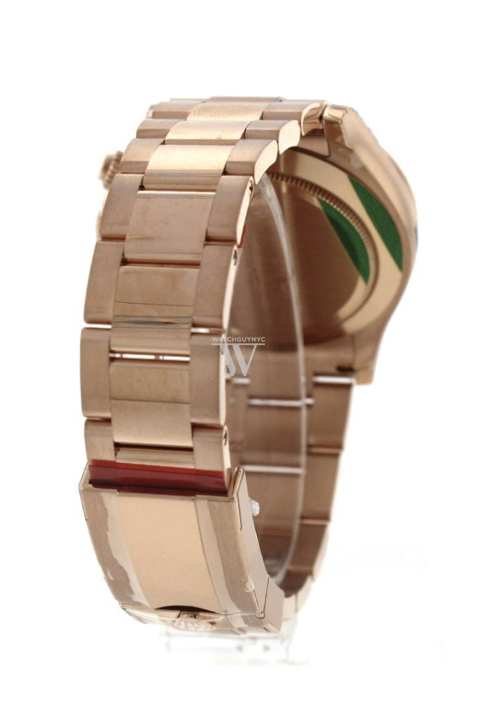 Rolex Cosmograph Daytona 40 Pink And Black Dial 18K Rose Gold Mens Watch 116505