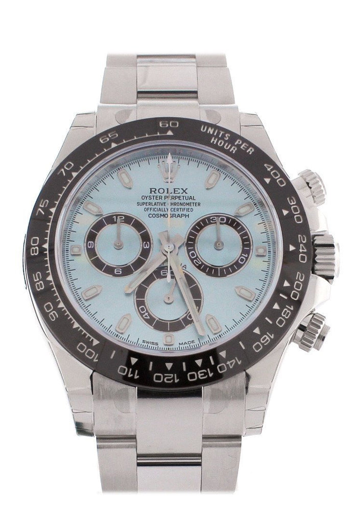 Rolex Cosmograph Daytona Ice Blue Dial Mens Watch 116506
