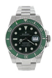 Rolex Submariner Hulk Date 40 Green Dial Mens Watch 116610Lv
