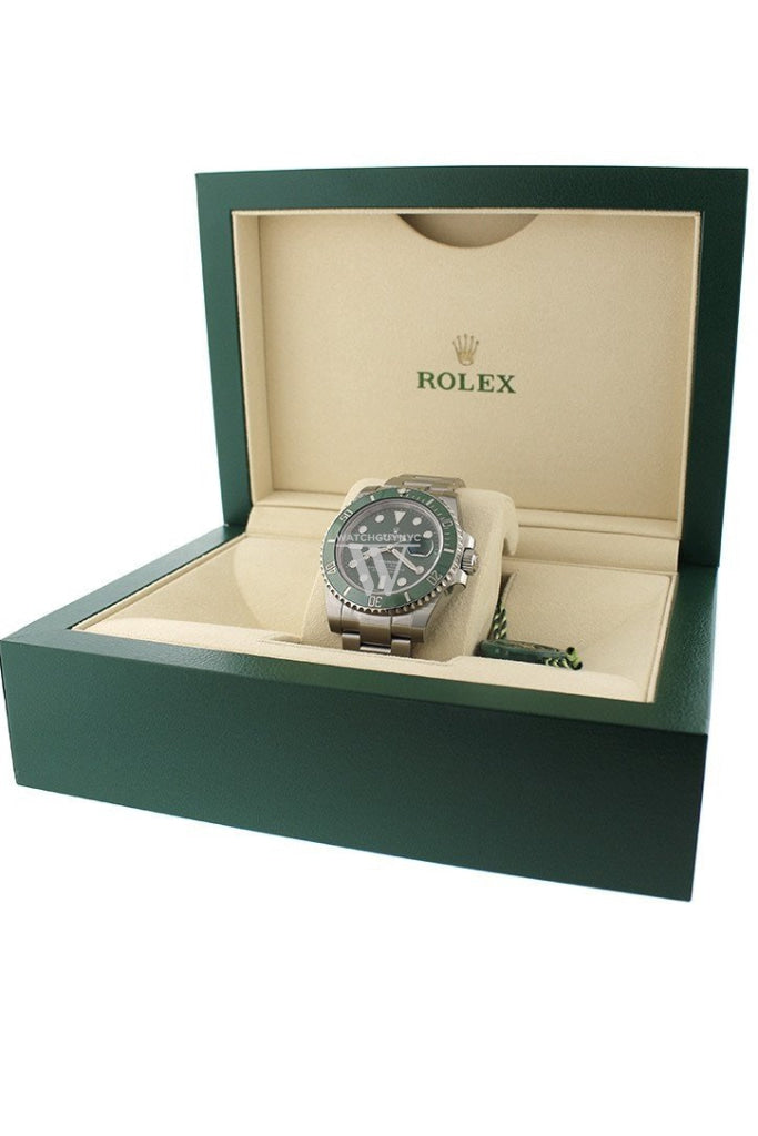 Rolex 116610LV Submariner Date 40 mm Green Hulk Dial Watch –