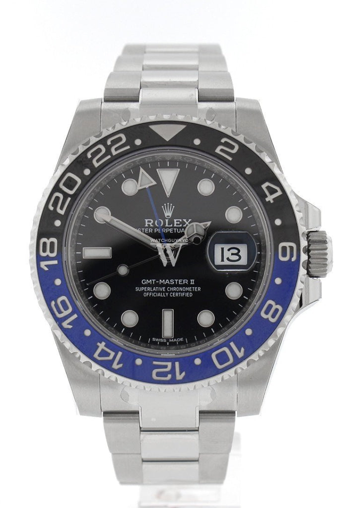 Buy rolex gmt master ii batman sale
