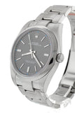 Rolex Oyster Perpetual 39 Rhodium Dial Mens Watch 114300