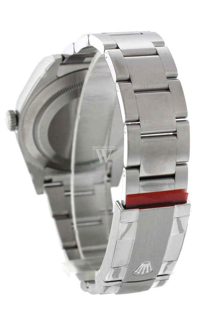 Rolex Oyster Perpetual 39 Rhodium Dial Mens Watch 114300