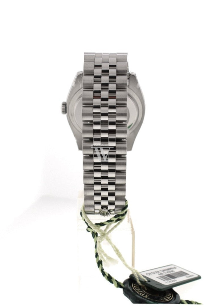 Rolex Datejust 36 Black Index Dial Steel Mens Watch 116234