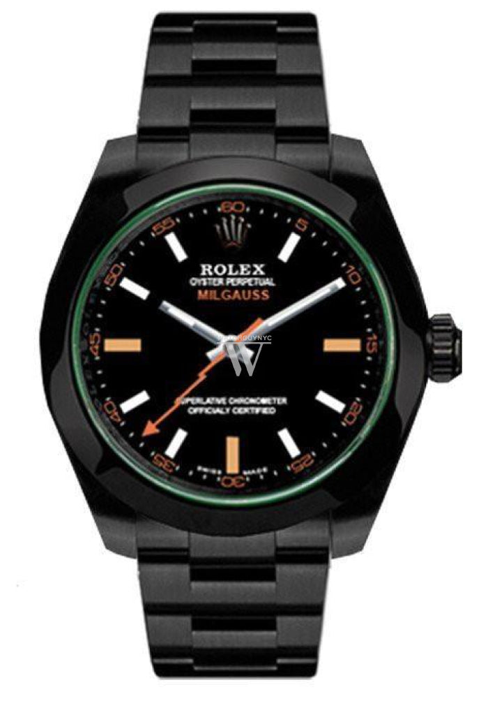 Black metal rolex Clearance