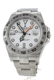 Rolex Explorer Ii White Dial Stainless Steel Mens Watch 216570