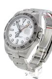 Rolex Explorer Ii White Dial Stainless Steel Mens Watch 216570