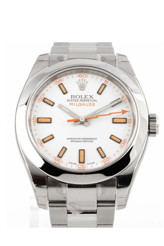 Rolex milgauss white dial collectible store