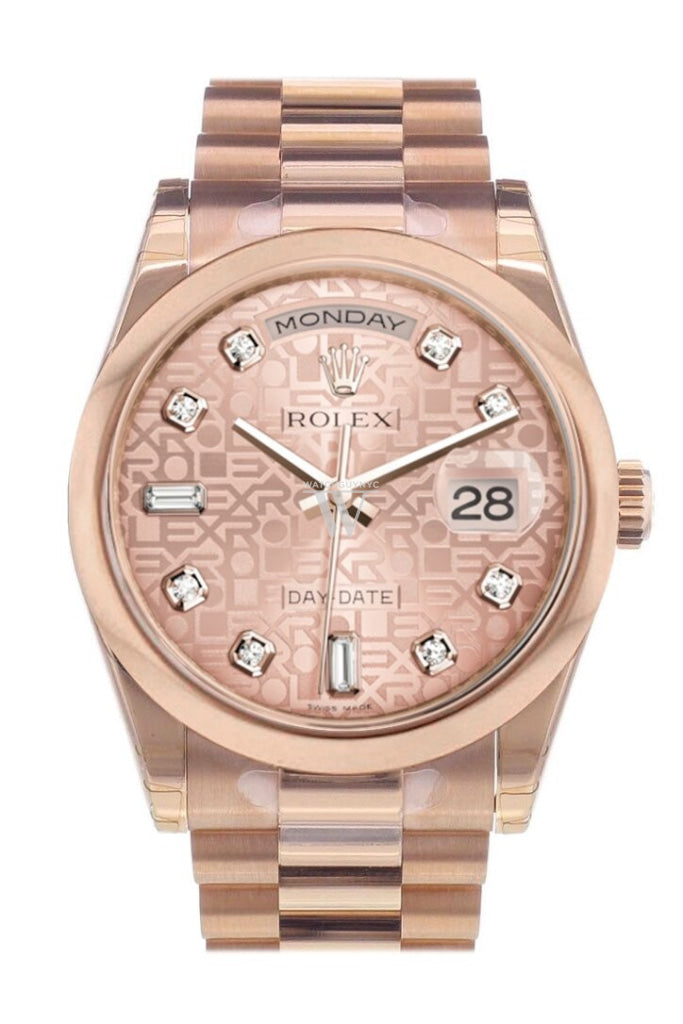 Rolex day outlet date 118205
