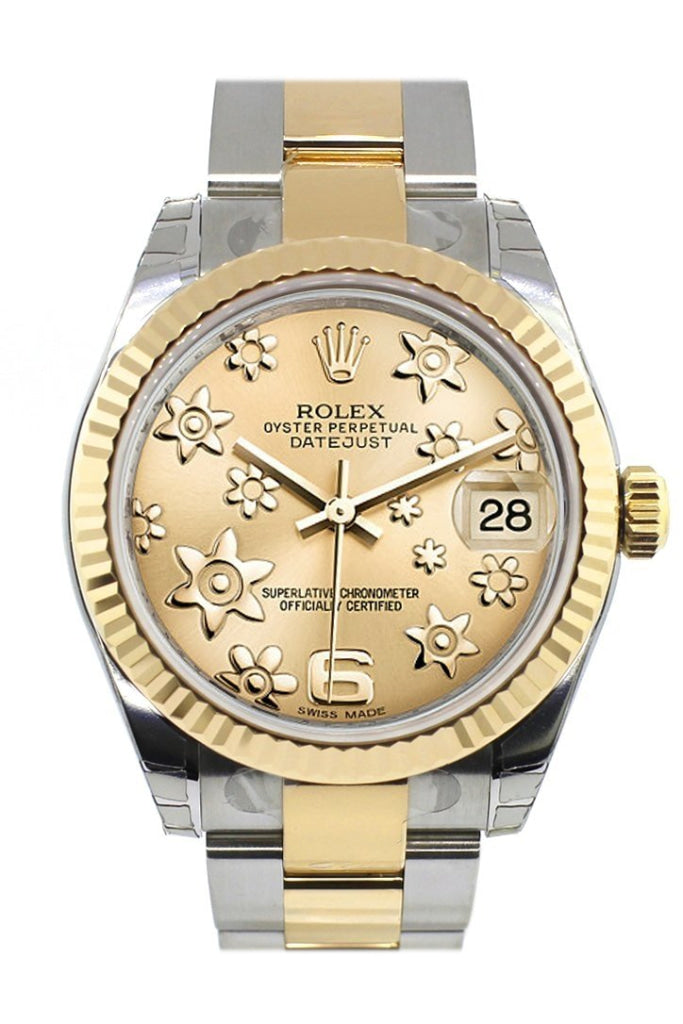 Rolex flower dial on sale 31mm