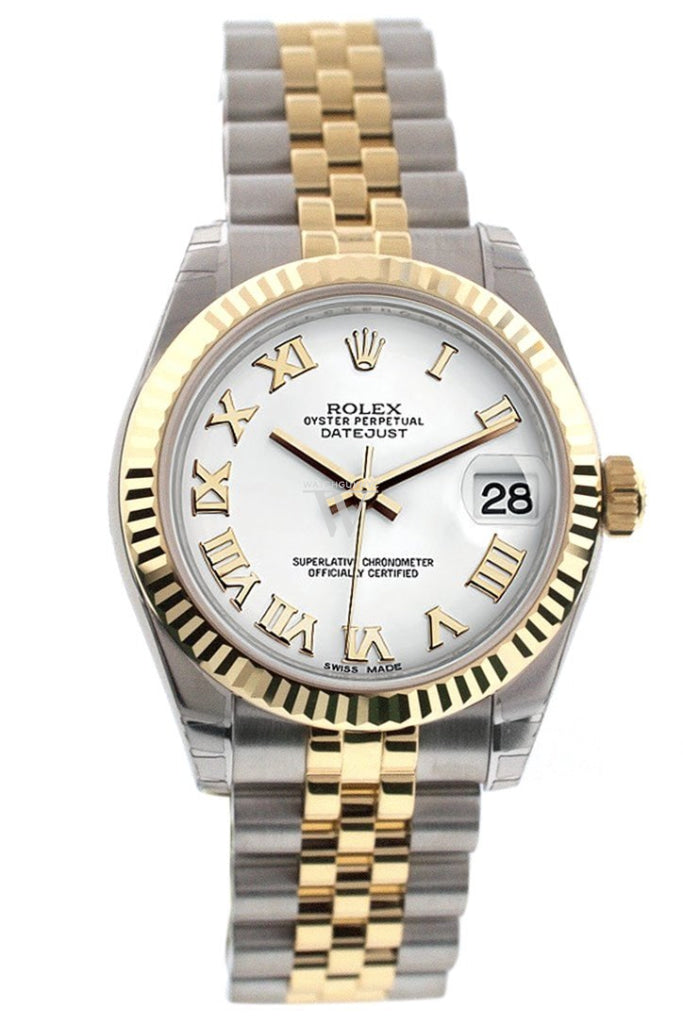 Rolex datejust 31 white gold sales
