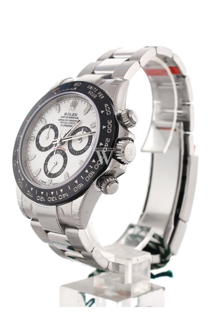 ROLEX 116500LN Cosmograph Daytona White Dial Men s Watch WatchGuyNYC