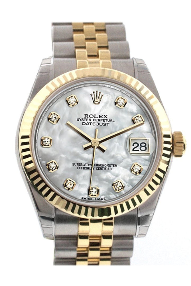 Rolex datejust pearl cheap
