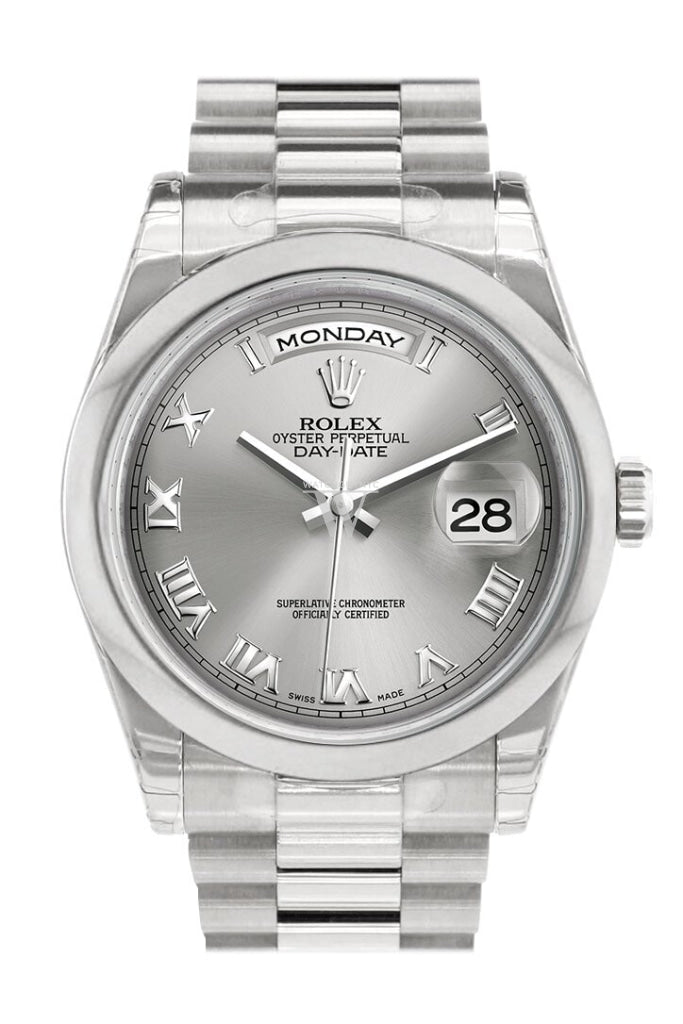 Rolex day date rhodium dial outlet