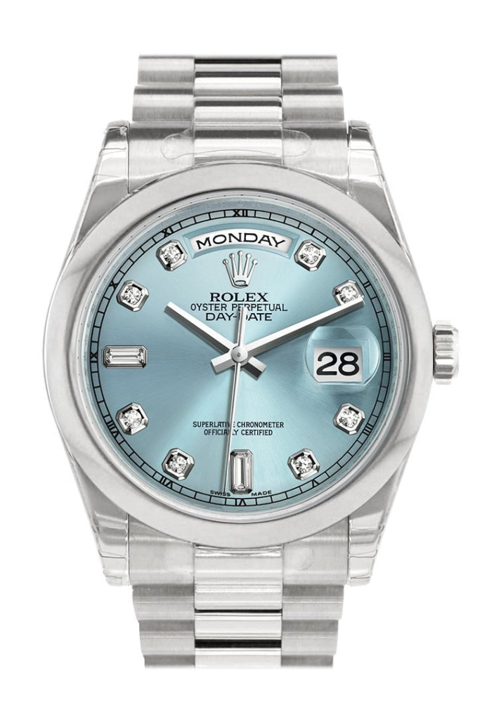 Ice blue on sale dial rolex