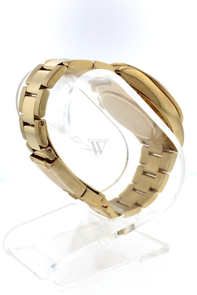 Rolex Cosmograph Daytona Champagne Steel 18K Yellow Gold Mens Watch 116528