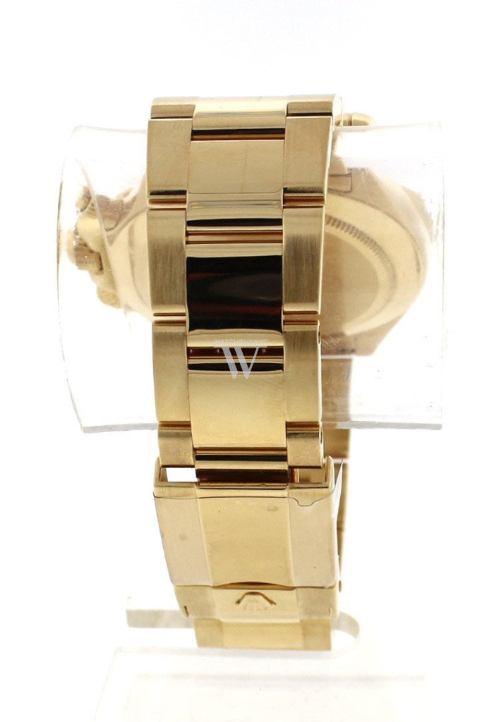 Rolex Cosmograph Daytona Champagne Steel 18K Yellow Gold Mens Watch 116528