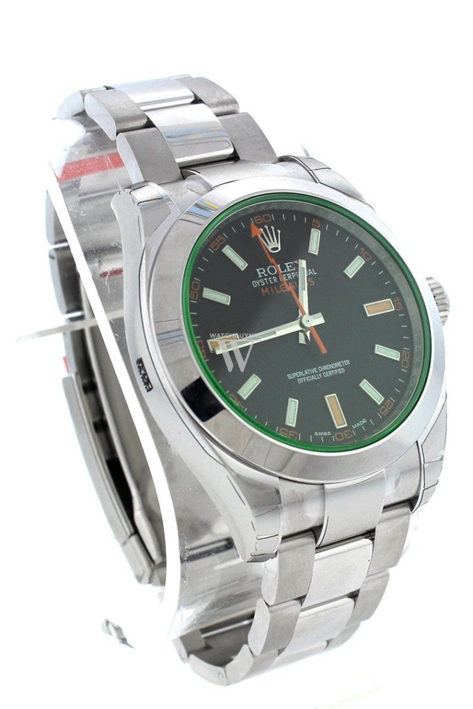 ROLEX 116400Gv Milgauss Blue Dial Men s Watch WatchGuyNYC