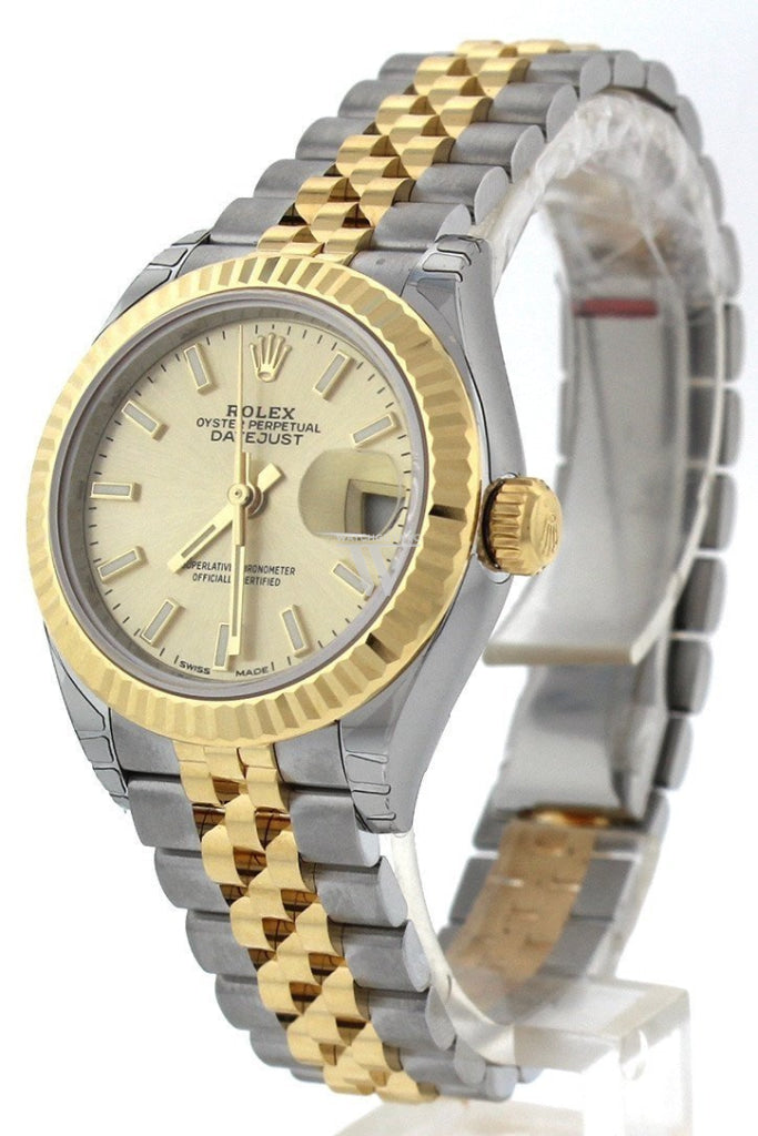 Rolex datejust online 28mm two tone