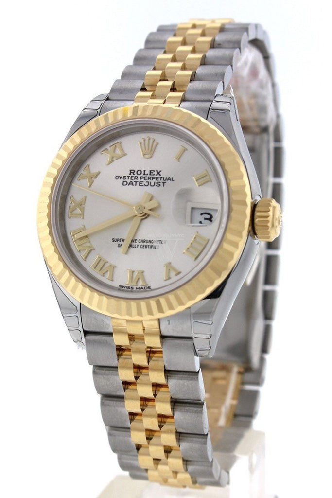 Rolex lady datejust 28 yellow gold price on sale