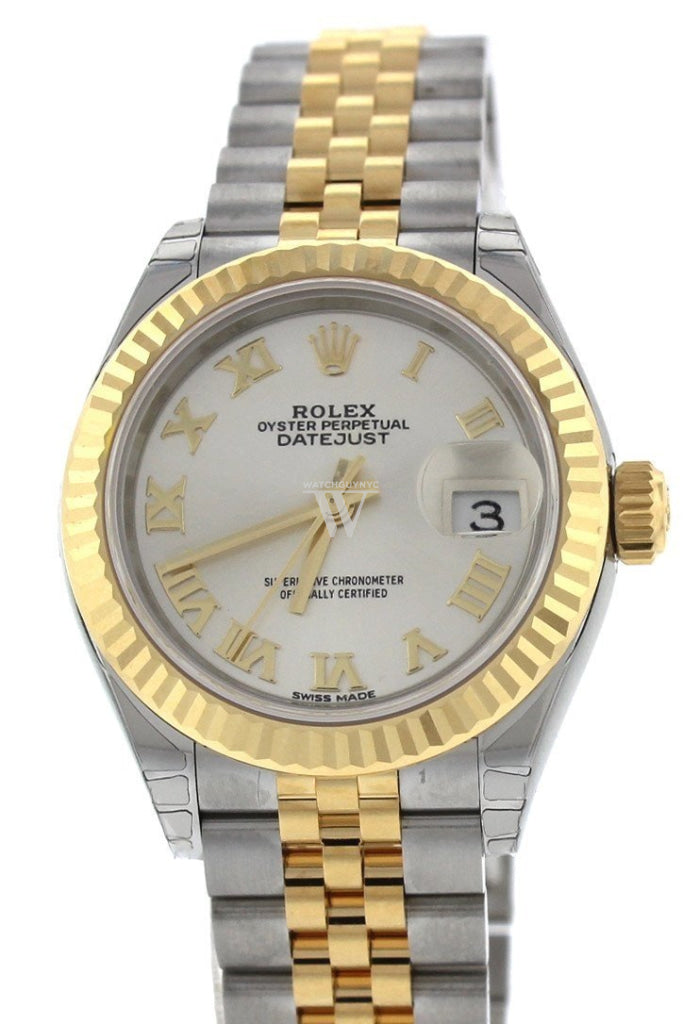 Rolex 279173 Datejust 28 Silver Dial Ladies WatchGuyNYC