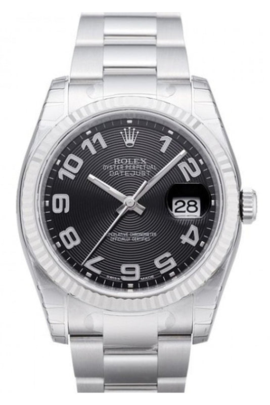 Rolex datejust top 39 black
