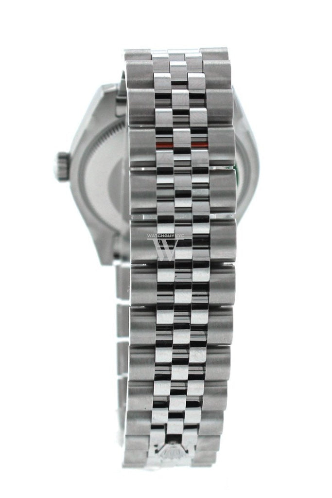 Rolex Datejust 31 Pink Dial White Gold Fluted Bezel Jubilee Ladies Watch 178274