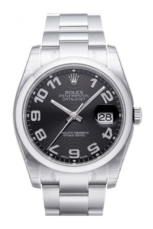Rolex op 36 on sale black