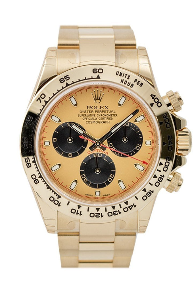 Rolex 116508 Cosmograph Daytona Green Dial 18K Yellow Gold Oyster