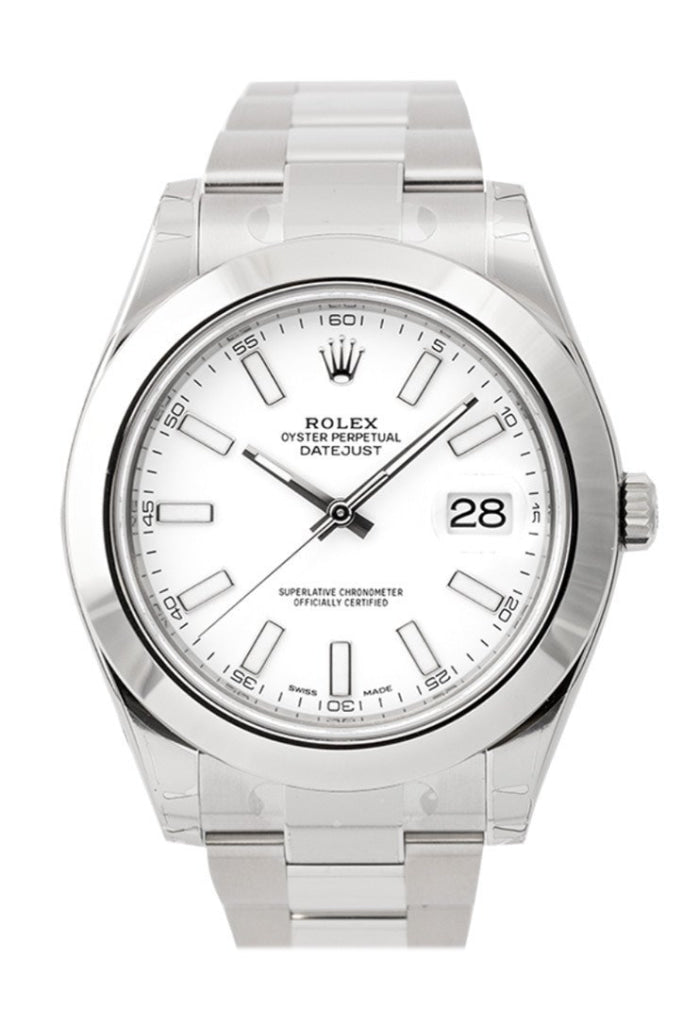 Rolex oyster white dial shop
