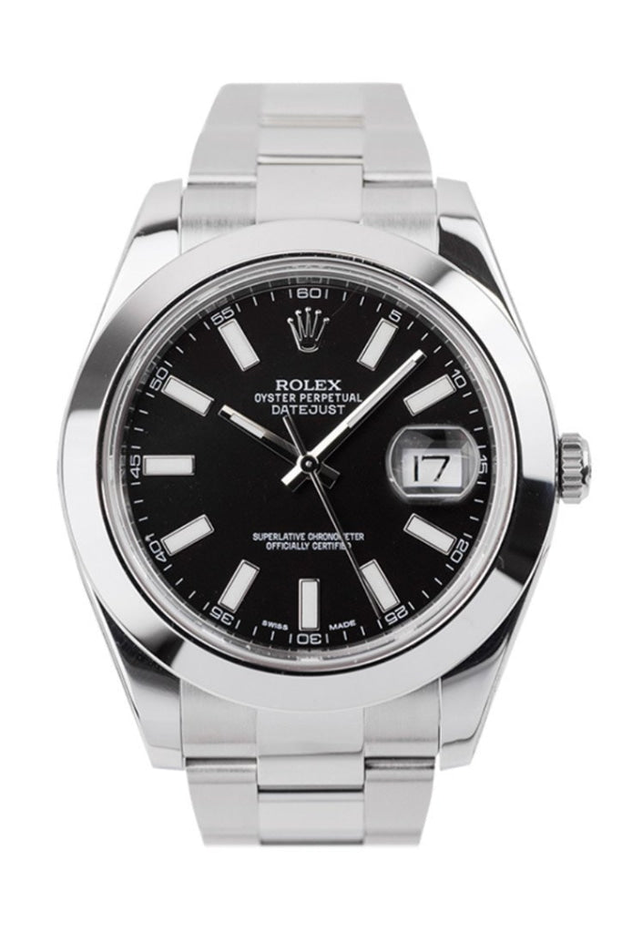 Datejust 2 hot sale black dial