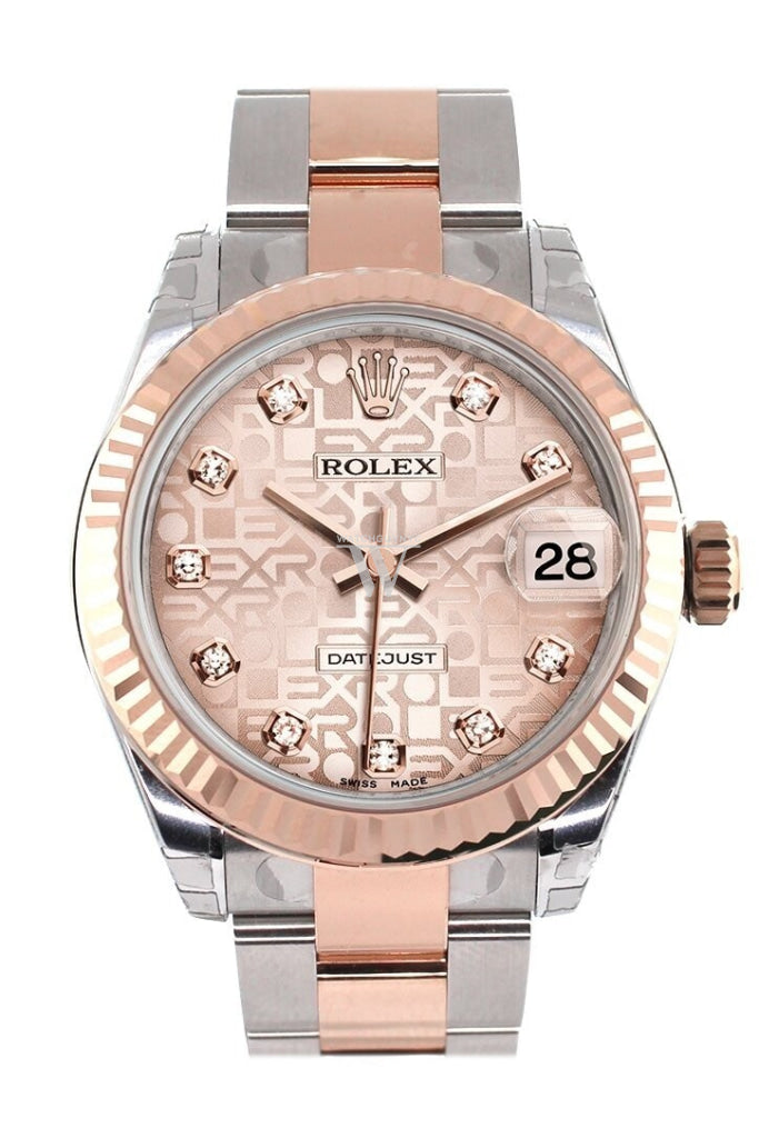 Pink rolex with clearance diamonds