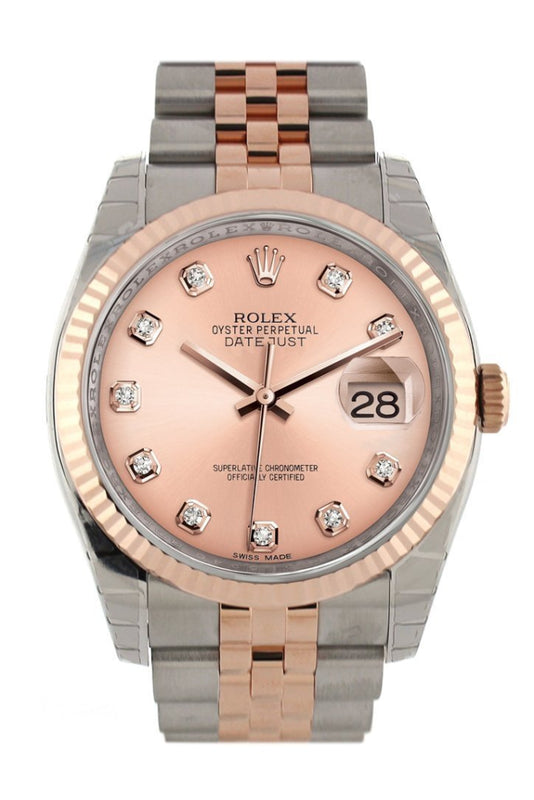 Rolex datejust 36 rose gold price hot sale