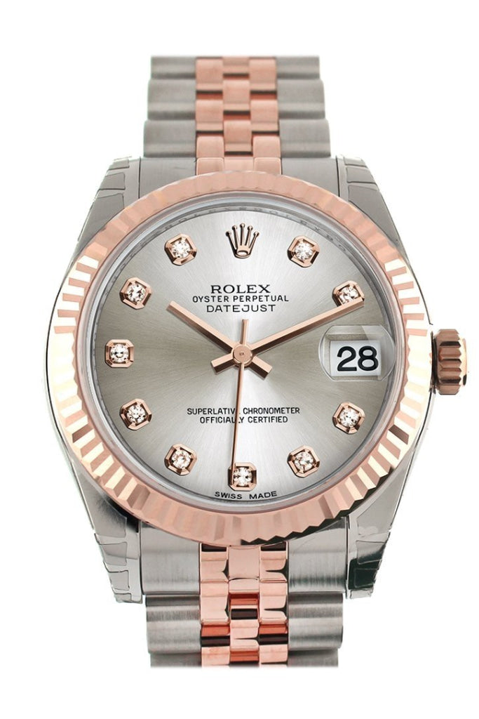 Rolex datejust 31 gold price deals