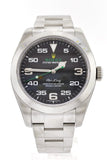 Rolex Air King Black Dial Stainless Steel Mens Watch 116900