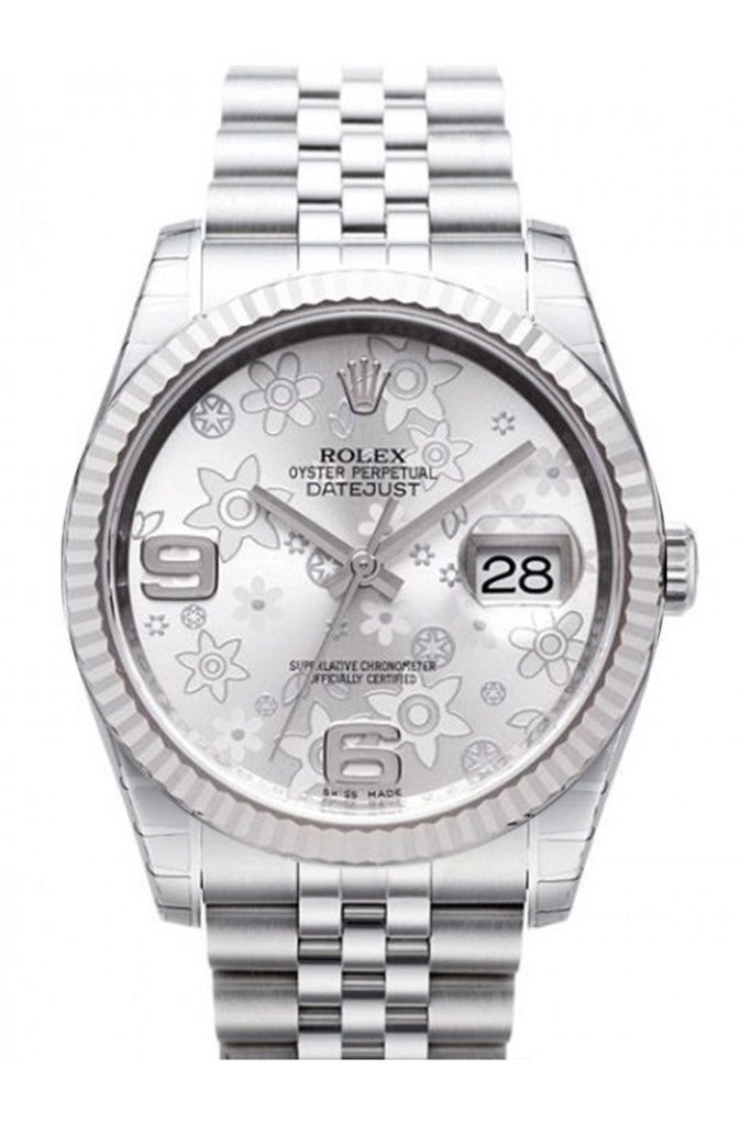Rolex 116234 silver dial outlet