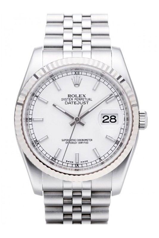 Rolex on sale 116234 white