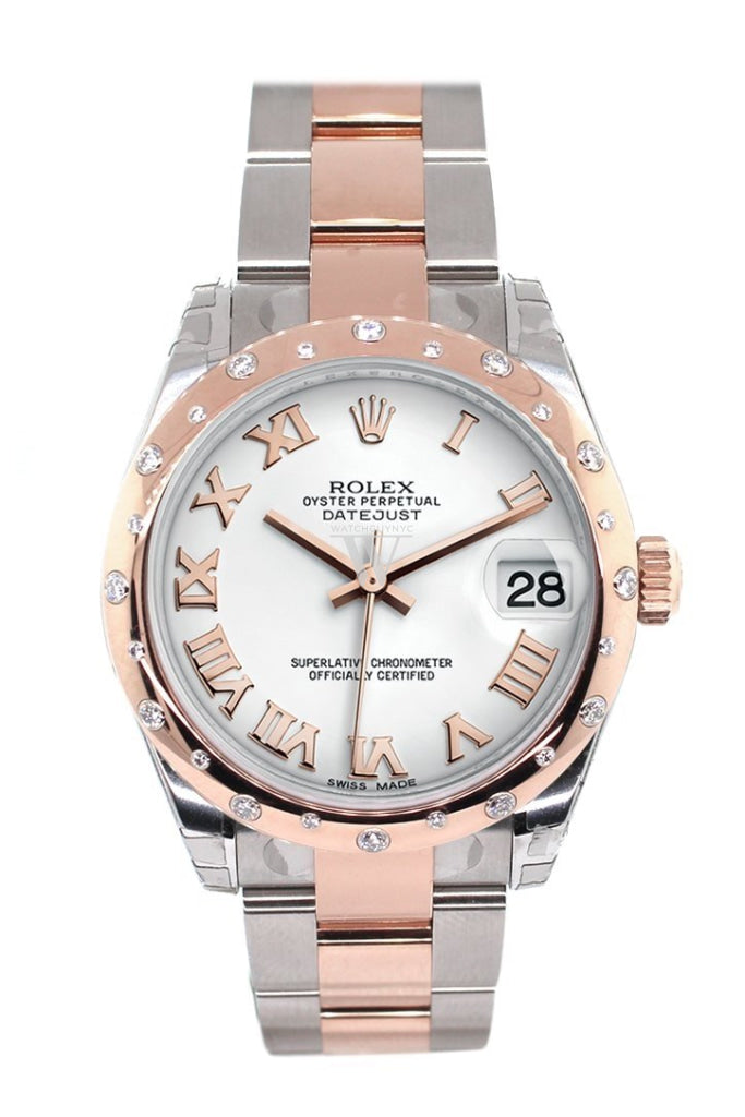Rolex oyster perpetual deals datejust 31 rose gold
