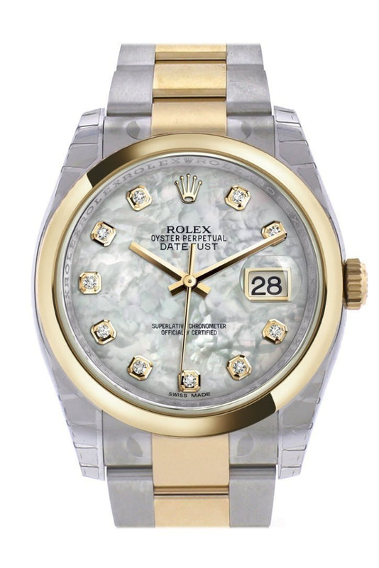 Rolex datejust 36 mother of pearl deals