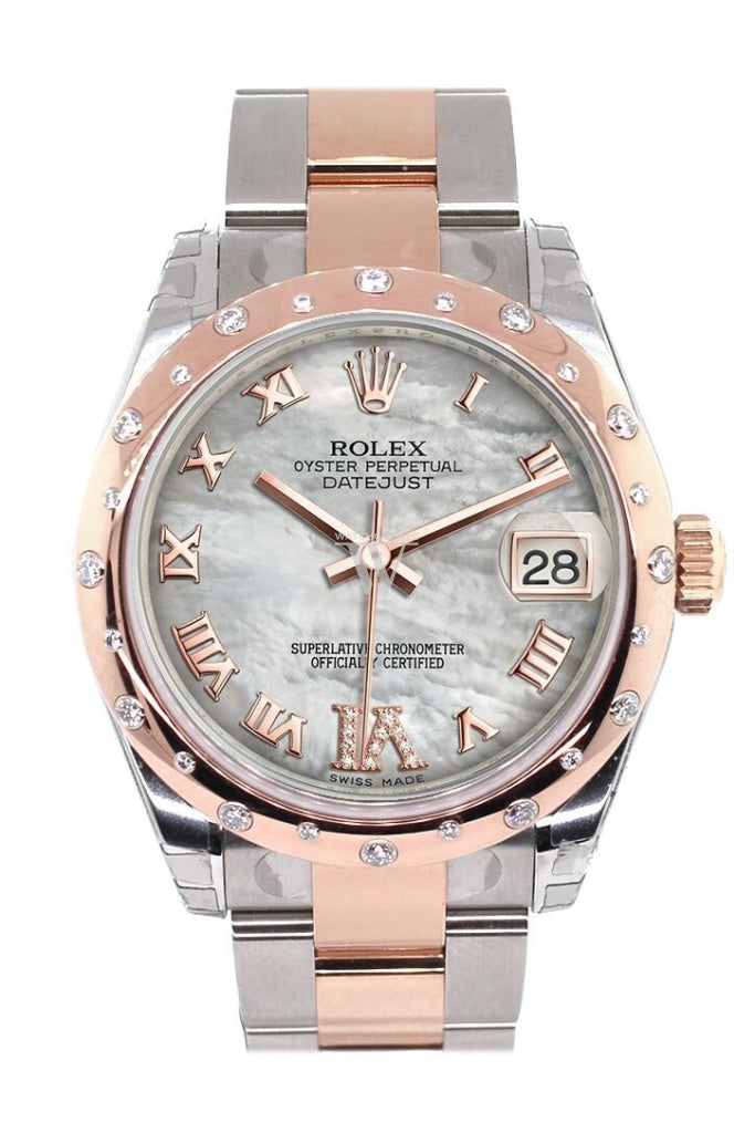 Rolex pearl sales face diamond