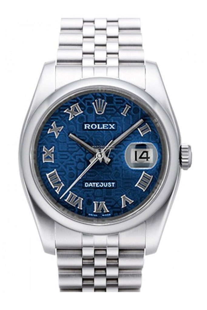 Rolex 116200 blue sale