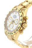Rolex Cosmograph Daytona White Dial Gold Mens Watch 116508