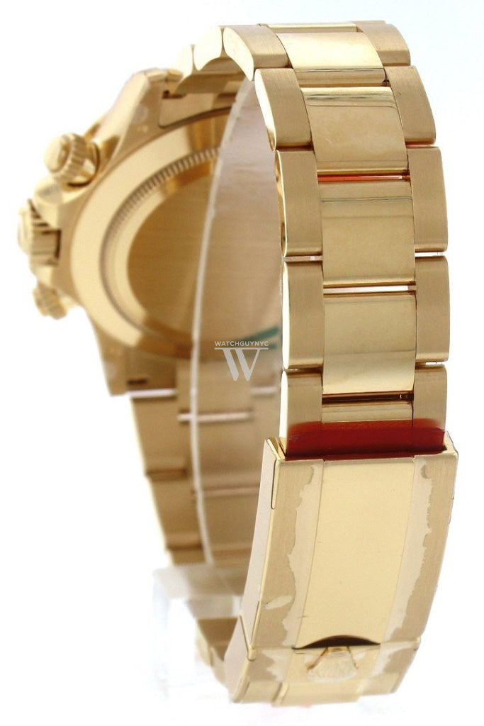 Rolex Cosmograph Daytona White Dial Gold Mens Watch 116508