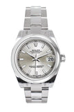 Rolex Datejust 31 Silver Dial Steel Ladies Watch 178240