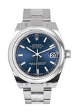 Rolex Datejust 31 Blue Dial Steel Ladies Watch 178240 / None