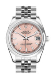 Rolex Datejust 31 Pink Dial Stainless Steel Jubilee Ladies Watch 178240