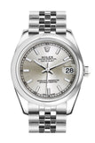 Rolex Datejust 31 Silver Dial Stainless Steel Jubilee Ladies Watch 178240 / None