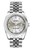 Rolex Datejust 31 Silver Dial Stainless Steel Jubilee Ladies Watch 178240