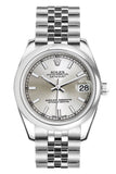 Rolex Datejust 31 Silver Dial Stainless Steel Jubilee Ladies Watch 178240