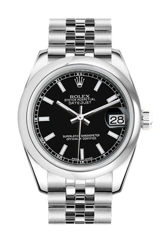 Datejust 31 black dial online